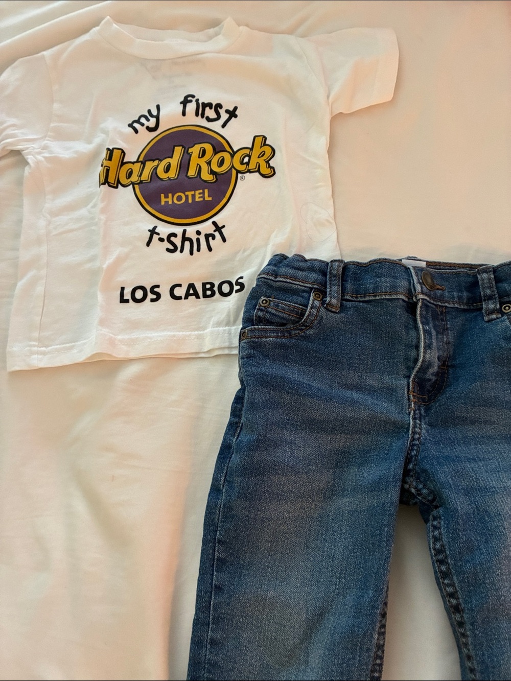Hard Rock Cafe Los Cabos White Kids' T-Shirt